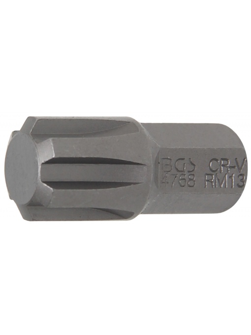 Bit Ribe M13, lungime 30 mm, antrenare 3/8", BGS 4768