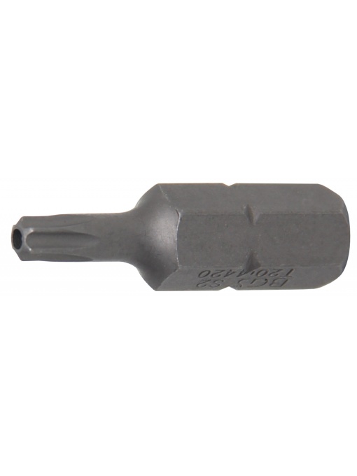 Bit Torx T20 cu gaura de securizare, lungime 30 mm, antrenare 5/16", BGS 4420