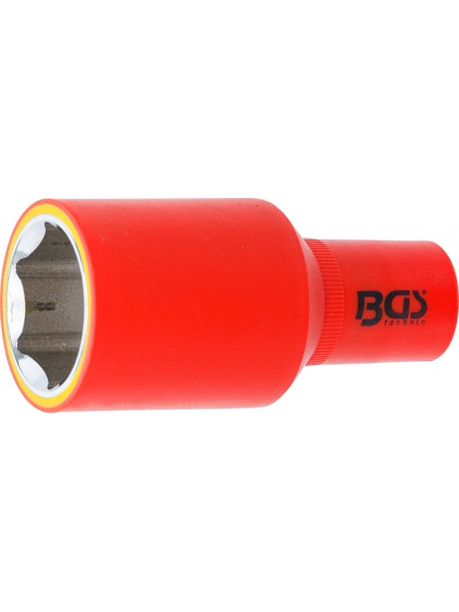Cap cheie tubulara de impact VDE hexagon, 12,5 mm (1/2"), 30 mm, BGS 72080