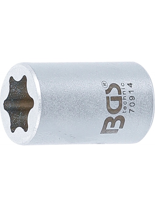 Cap cheie tubulara speciala, Profil E, 6,3 mm (1/4"), E12, pentru macara de geam BMW, BGS 70914