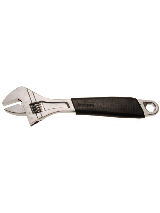 Cheie reglabila 10" cu rola, mâner acoperit in plastic, deschidere max. 31mm, lungime 250 mm, BGS 1442