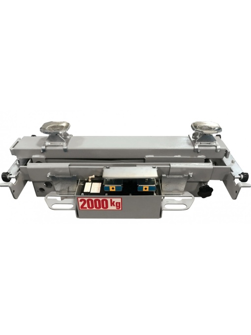 Cric de canal hidraulic cu actionare manuala, sarcina max. 2 tone, Space SCVSG.J20NX.901941