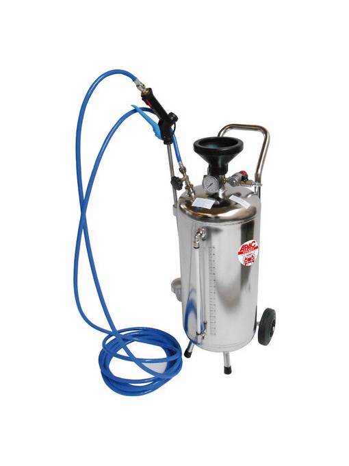 Dispersor de spuma activa pentru spalatorie auto, rezervor Inox, capacitate 23litri, supapa de siguranta 8bari, greutate 15.5Kg, Apac 1940