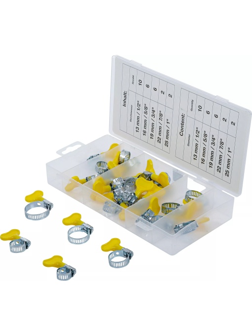 Set coliere cu fluture, 26 piese, BGS 80859