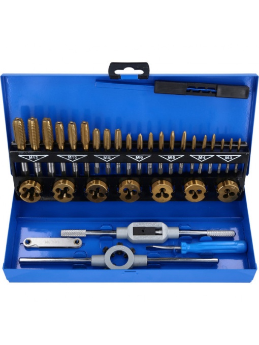 Set unelte de taiere a filetului, 32 piese, Brilliant Tools BT101950
