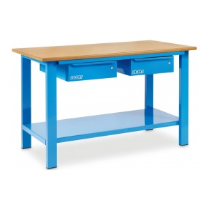 Banc de lucru cu blat din lemn masiv, Omcn Art.1002/PL