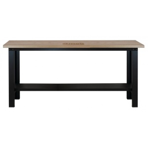 Banc de lucru cu blat din lemn stratificat, dimensiuni 2000x600 mm, Mob&Ius 9611009901 - Img 1