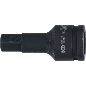 Bit de impact 21 mm, lungime 100 mm, antrenare 3/4", BGS 6185-H21 - Img 1