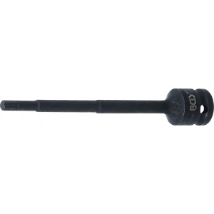 Bit de impact Imbus 6 mm extra lung, antrenare 1/2", lungime 150 mm, B-5490-H6 - Img 1