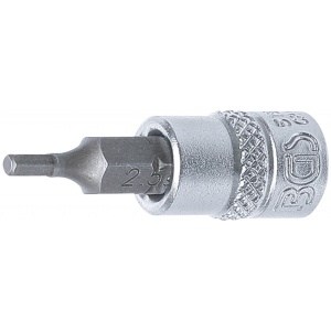Bit Imbus 2,5mm cu tubulara 1/4" (6,3mm), BGS 5154
