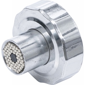 Cap cheie Multi, cu maner rotitor cu clichet, comutabil, 7 - 19 mm, BGS DIY 70055 - Img 1
