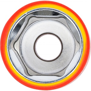 Cap cheie tubulara de impact VDE hexagon, 12,5 mm (1/2"), 27 mm, BGS 72077 - Img 2