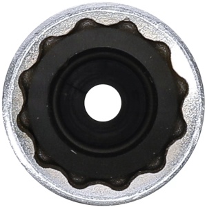 Cheie de bujii 16mm, profil 12 colturi, antrenare 3/8'', lungime 90 mm, BGS 2448 - Img 3