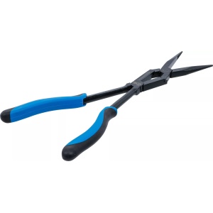 Cleste cu varf drept, dublu articulat, 350 mm, BGS 534 - Img 2