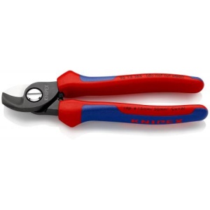 Cleste de taiat cabluri multifilare Ø 15 mm / 50 mm², lungime 165 mm, Knipex 9512165 - Img 1