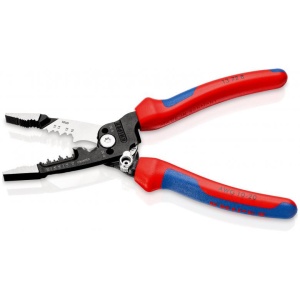 Cleste multifunctional pentru electricieni WireStripper, lungime 200 mm, Knipex 13728 - Img 2