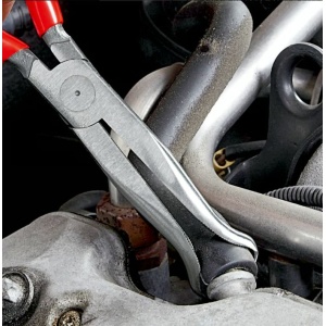 Cleste pentru bujii cu manere acoperite in plastic, lungime 200 mm, Knipex 3891200 - Img 3