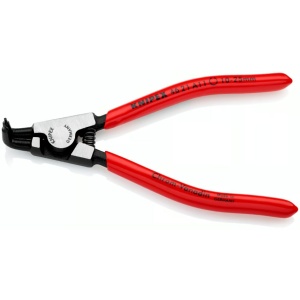 Cleste pentru inele de siguranta de exterior 10-25 mm, indoit la 90', lungime 125 mm, Knipex 4621A11 - Img 1