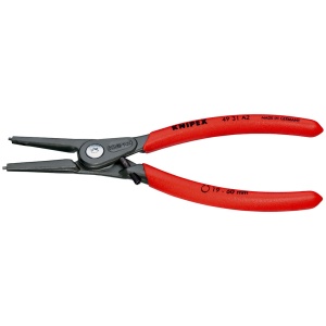 Cleste pentru inele de siguranta de exterior Ø 19 – 60 mm cu protecţie la supraintindere, lungime 180 mm, Knipex 4931A2 - Img 1