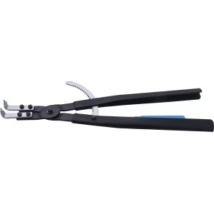Cleste pentru inele de siguranta de interior 165mm-300mm, varfuri indoite la 90' cu diametru 3.5mm, lungime 500 mm, BGS 6738
