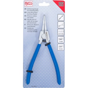 Cleste pentru inele de siguranta de planetara, model drept, lungime 205mm, BGS 66107 - Img 4