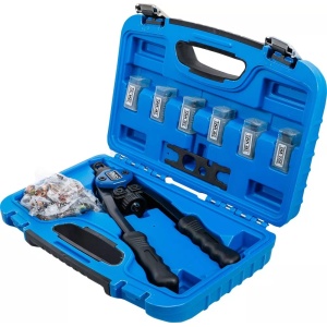 Cleste pentru montat piulite-nit, M3-M4-M5-M6-M8-M10, lungime 330 mm, BGS 408 - Img 4