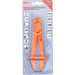 Cleste pentru obturat furtun 3-15mm, lungime 155mm, BGS 1715 - Img 4