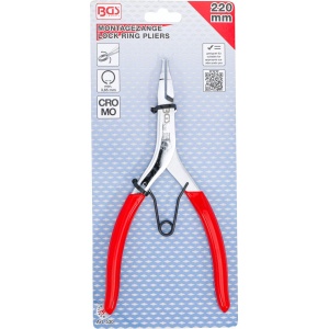 Cleste pentru sigurante plate fara inele de prindere, lungime 220 mm, BGS 530 - Img 4