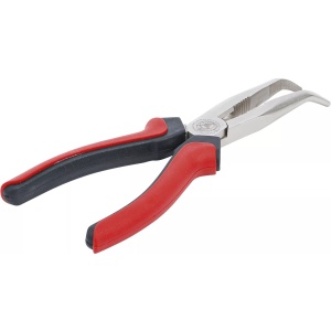 Cleste spit cu varf usor indoit cu manere izolate, 200 mm, BGS DIY 338 - Img 3