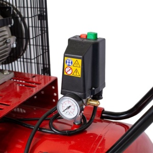 Compresor aer cu piston, butelie 270 litri, presiune max.10 bari, alimentare 380 V, putere 4Kw, Fini BK114-270-5.5 - Img 4