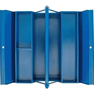 Cutie unelte metalica goala,, 420 x 200 x 150 mm, 3 compartimente, BGS 33001 - Img 4