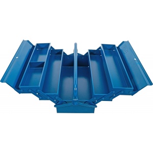 Cutie unelte metalica goala,, 420 x 200 x 200 mm, 5 compartimente, BGS 33000 - Img 1