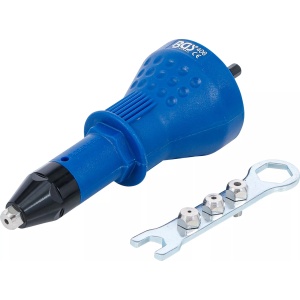 Dispozitiv de montat pop-nituri cu autofiletanta, 2.4-3.2-4.0-4.8 mm, antrenare cu autofiletanta, BGS 406 - Img 1