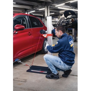 Dispozitiv pentru indreptare a elementelor de caroserie auto cu fixare pneumatica pe podea, sarcina maxima de tragere 350Kg / forta, GYS 077379 - Img 8