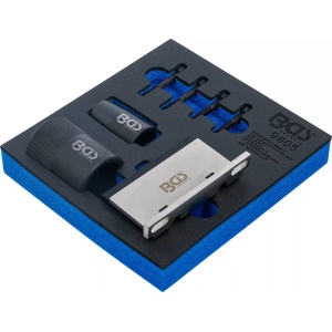 Dispozitiv prindere axe cu came şi set unelte pentru inel etanşare arbore cotit | pentru Ford, Volvo 2.5 Turbo, BGS 9605 - Img 3