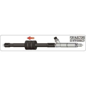 Extractor pentru injectoare Bosch, Lucas M8 - M12 - M14 mm, Yato YT-0617 - Img 3