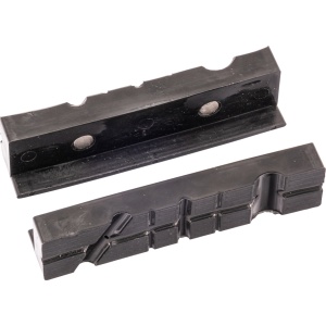 Fălci de protecție menghină, 2 buc. magnetice, cauciucate, pentru latimea falcilor 125 mm, Condor 9478-125 - Img 2