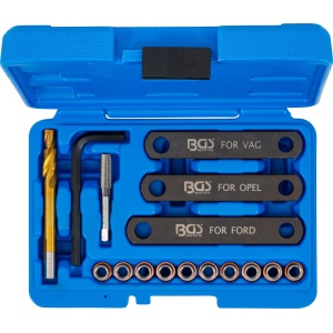 Kit reparatii filete pentru culisante etrier de frana, M9 x 1.25, BGS 148 - Img 4