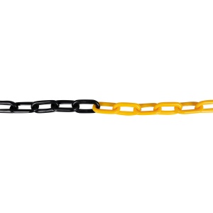 Lant din pvc - 7 m - galben / negru, JBM 54326 - Img 2
