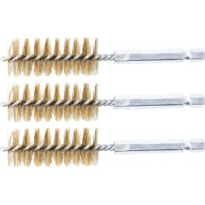 Perii alama 19 mm, 6,3 mm (1/4") 3 piese, BGS 3078-19-M