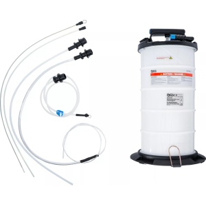 Pompa pentru inlocuit lichid frana si extractor de ulei pe la joja, antigel din sistemul de racire, capacitate7,5 l, BGS 3155 - Img 2