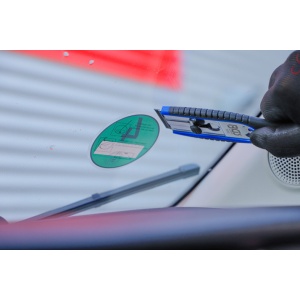 Racleta 40 mm cu lame din plastic, lungime 40 mm, BGS 70912 - Img 5