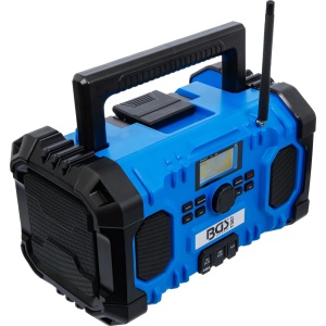 Radio DAB cu acumulator | hibrid | 18 V și 230 V | fără acumulator, BGS 7387