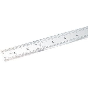 Rigla din otel inoxidabil, flexibila, lungime 1m, BGS DIY 50890 - Img 2