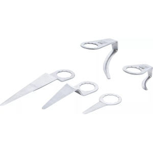 Set 5 lame de taiat silicon parbriz, pentru BGS 3218 si BGS 9291, BGS 3338 - Img 2