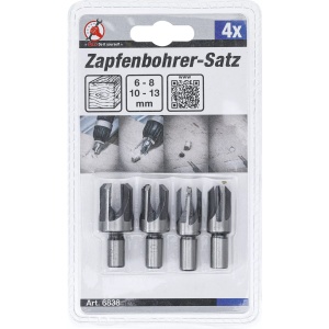Set burghie carotiere, 6 - 8 - 10 - 13 mm, 4 piese, BGS DIY 6838 - Img 3