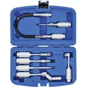 Set capete de gresat, 7 piese, BGS 3142 - Img 4