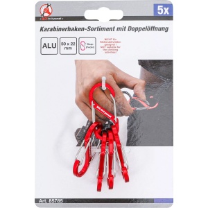 Set cârlige de agatat diverse scule pe perete, 4 piese, BGS DIY 88314 - Img 1