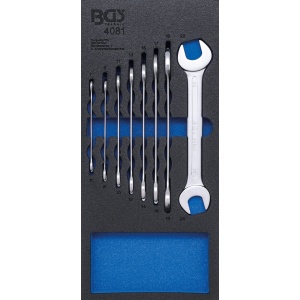 Set chei fixe 6x7 - 20x22 mm, 8 piese, BGS 4081