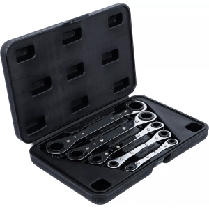 Set chei inelare drepte cu clichet 6 x 8 -19 x 22 mm, 5 piese, BGS DIY 1450 - Img 2